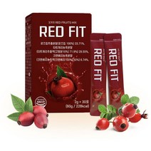 지방녹이는 레드핏 로즈힙 추출물 몸 전체적 지방 분해 감소 2g X 30포, 60g, 1박스