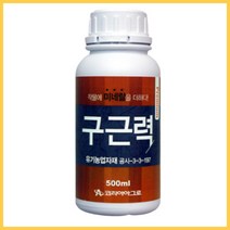 구근력 500ml 코리아아그로 뿌리발근제 뿌리생장제 미네랄 영양제 연작장애해소 토양개선제 화분영양제, 구근력 500ml 1개