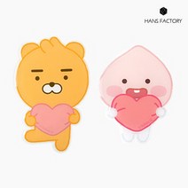 카카오 리틀프렌즈 스윗하트 스몰쿠션 스탠드 그립톡, 리틀어피치