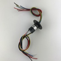 전장부품 슬립 링 2 3 4 6 8 회로 10A 수집기 놀이 장비 회전 전도성 브러시, 05 8circuit10A  22mm_01 220V