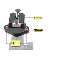 무전기이어폰 안테나 야주 자동차 플랫폼에 적합한 핸드셋 후크 브래킷 랙 7900R, 한개옵션0