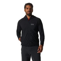 Mountain Hardwear 남성용 스탠다드 KOR 에어쉘 후디 블랙 M