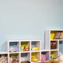 거실책꽂이 코너책장 서재장 더크린 DIY 스네이크 틈새 공간분리 수납함, 블랙