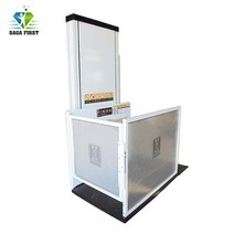 계단 리프트 가정용 엘리베이터 3m 야외 수직 계단 휠체어 리프트 테이블, 한개옵션0