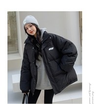 잇츠스타일 겨울 패딩 점퍼 하프 학생 패딩