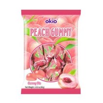 okio 복숭아구미 젤리, 80g, 3개