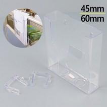 사무실 좁은공간 걸이형 파티션 케이스 간편수납 책상정리 트레이, 45mm