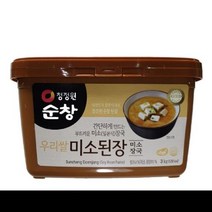 우리쌀미소된장 청정원 3KG, 단품, 단품
