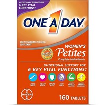 One A Day 원어데이 우먼 페티츠 멀티비타민 160정