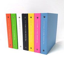 A5 3cm 에코 친환경 화일 O링바인더, 주황색