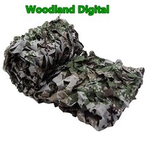 바람막이천막 캐노피 그늘막 옥외 4x5m 2x3m 군 위장 그물 그늘 사냥 정원 차 야영 천막, 06 Woodland Digital_10 4x6m