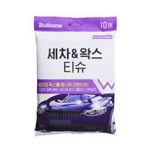 불스원 세차 왁스 티슈, 1개, 단품