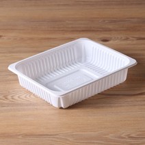 일회용 PP 포장 배달 용기 실링용기 JH 23195 화이트 600개, JH 실링 23195 화이트 600개