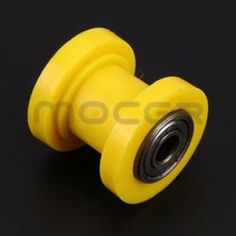 휠 텐셔너 가이드 드라이브 체인 롤러 풀리 오토바이 핏 먼지 미니 자전거, 8MM Yellow