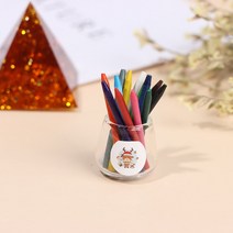 아기자기한 소품 로코코 앤티크 욕실 화장대 미니어처 장난감 미니어쳐 인형 집 화분 냄비 접이식 테이블 실험실 유리 테스트 튜브 나무 랙 가구, 6, [04] 4