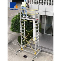 이동식틀비계 파이프 전동작업대 다이 스케폴딩 공사장, (이동리프팅) T4.4m+총높이 5.2m