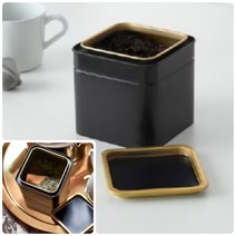 위월천 이케아 커피통 차통 틴 찻잎통 찻잎케이스 원두보관용기 커피보관통