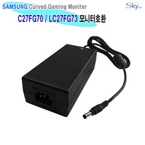 19V 4.74A 삼성 C27FG70 LC27FG73 커브드 모니터호환 국산 어댑터, 1개, 아답터+파워코드 1.5M