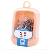 화신공업 침핀 핀 옷핀 행거형, 침핀 행거형, 은색