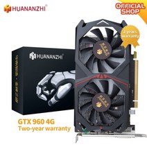 [해외] huananzhi gtx 650 760 950 960 970 1050ti 1060 2g 4g 6g 그래픽 카드 rx 550 560 4g gddr4 gddr5 vga, gtx960 4g wj