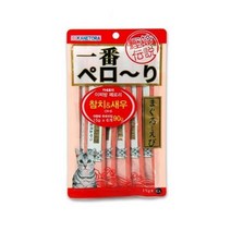고양이 간식 파우치 대용량 참치 & 새우 6개입, 1개