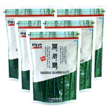 (2회죽염)개암염 요리용 죽염 250g x5개세트