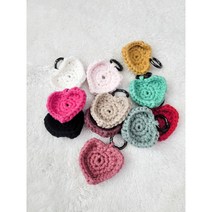 [단아한 뜨개] 하트키링, 베이지