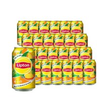 립톤 아이스티 복숭아맛 355ml 24캔, 단품