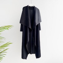 여성 미디 주름 트렌치코트 2023 봄 코트 Whr0824