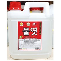 국내산 옥수수물엿8kg 떡볶이소스용 말통물엿 포장마차 대용량 업소용