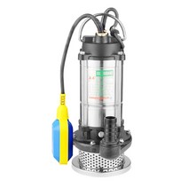 심정펌프 집수정펌프 수중모타 풀장 수영장히트펌프, 550W 1.5인치 하수 펌프 5미터 라인