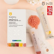 [하나로라이스] 기능성쌀 미니스틱 6T 컬러쌀5종 1종추가 돌 결혼식 개업 답례품