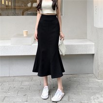 나루니 피쉬테일치마 인어공주치마 날씬한 S라인 단정한 정장치마 세련된