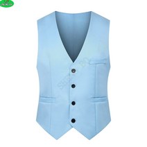 SHENGBO남성 정장 조끼 봄 가을 비즈니스 레저 전문 정장 조끼 캐주얼 파티 베스트 652호 7C+HY107WH