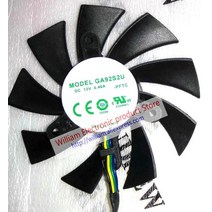 ZOTAC GTX1070TI 용 원본 GTX1080Ti-11GD5X 미니 그래픽 카드 냉각 팬 GAA8S2U 0.45A DC12V FONSONING, 01 GA9S2U