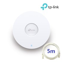 티피링크 EAP670＋랜선 5M 천정형 2.5G 무선AP AX5400 액세스포인트 세트
