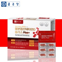 종근당 임산부 철분 엽산 철분제 영양제 약 2개월분