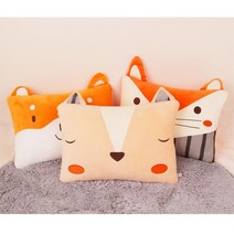 캐릭터 동물 베개 쿠션 3종 커버분리 캐릭터쿠션 독서 귀여운쿠션 쓸데없는선물 인테리어쿠션 포인트 북유럽쿠션 거실쿠션 쿠션인테리어 소파쿠션 쇼파쿠션 쿠션소파 카페쿠션 인형베개 패브릭쿠션 거실쇼파쿠션 쓸모없는선물 큐션 얼굴쿠션, 줄무늬여우베개