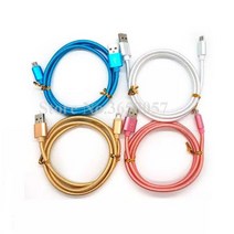 가성비 편조 패브릭 나일론 마이크로 USB 충전기 케이블 코드 XR 맥스용 1M 8 핀 200 개, 03 3M 10FT_01 for