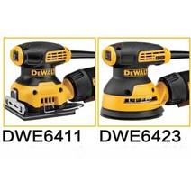 디월트 샌더 샌딩기 무선 베어툴 본체만 5인치, DWE6411 정사각형