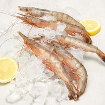 국내산 왕대하 캠핑 새우 구이 자연산, 1kg, 1개