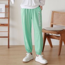 올리비에스클로젯 사이드 레터링 조거 트레이닝팬츠 O2303PT035A