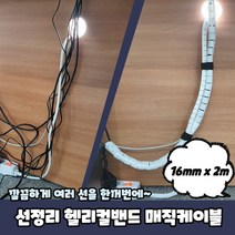 고양이 전선 보호 스네이크 케이블 커버 16mm x 2m