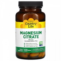 Country Life 마그네슘시트레이트 250mg 120정