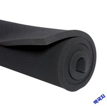 대형 고밀도스펀지 블랙흡음재 단단한 얇은스펀지, 흑200*50*1cm