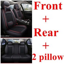 자동차 시트 커버 세트 혼다 시빅 핏 시티 Crv 레전드 어코드 인사이트 리지라인 크로스투어 재즈 Hrc 컨, 02 black red luxury