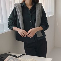 발리 코듀로이 크롭셔츠- 3 Color (출근룩 하객룩)