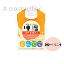 메디웰 고단백 활력플러스 균형영양식, 6000ml, 2set