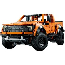 포드 하이테크 랩터스 f-150 픽업 트럭 레이싱 카 moc 42126 빌딩 블록 벽돌 교육 완구 크리스마스, f-150 픽업트럭, 원래 상자 없음