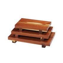 향나무 도마 초밥 접시 사라 스시도마 3종류